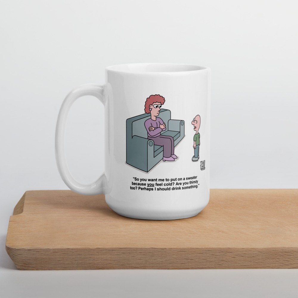 White Glossy Mug