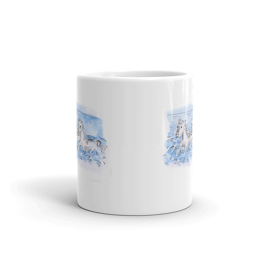 White Glossy Mug