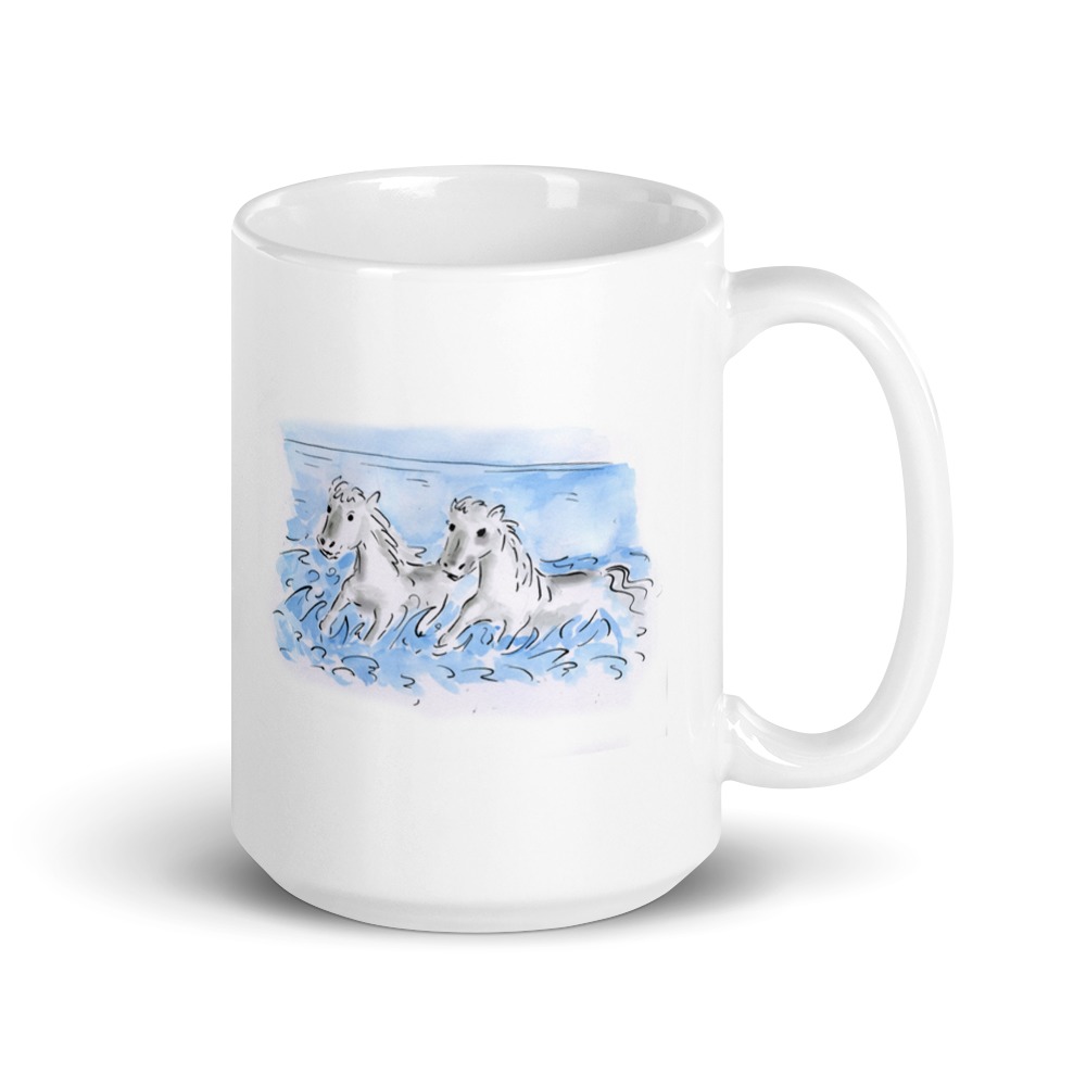 White Glossy Mug