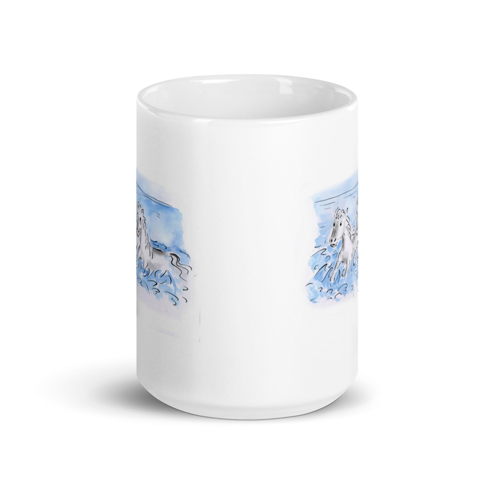 White Glossy Mug