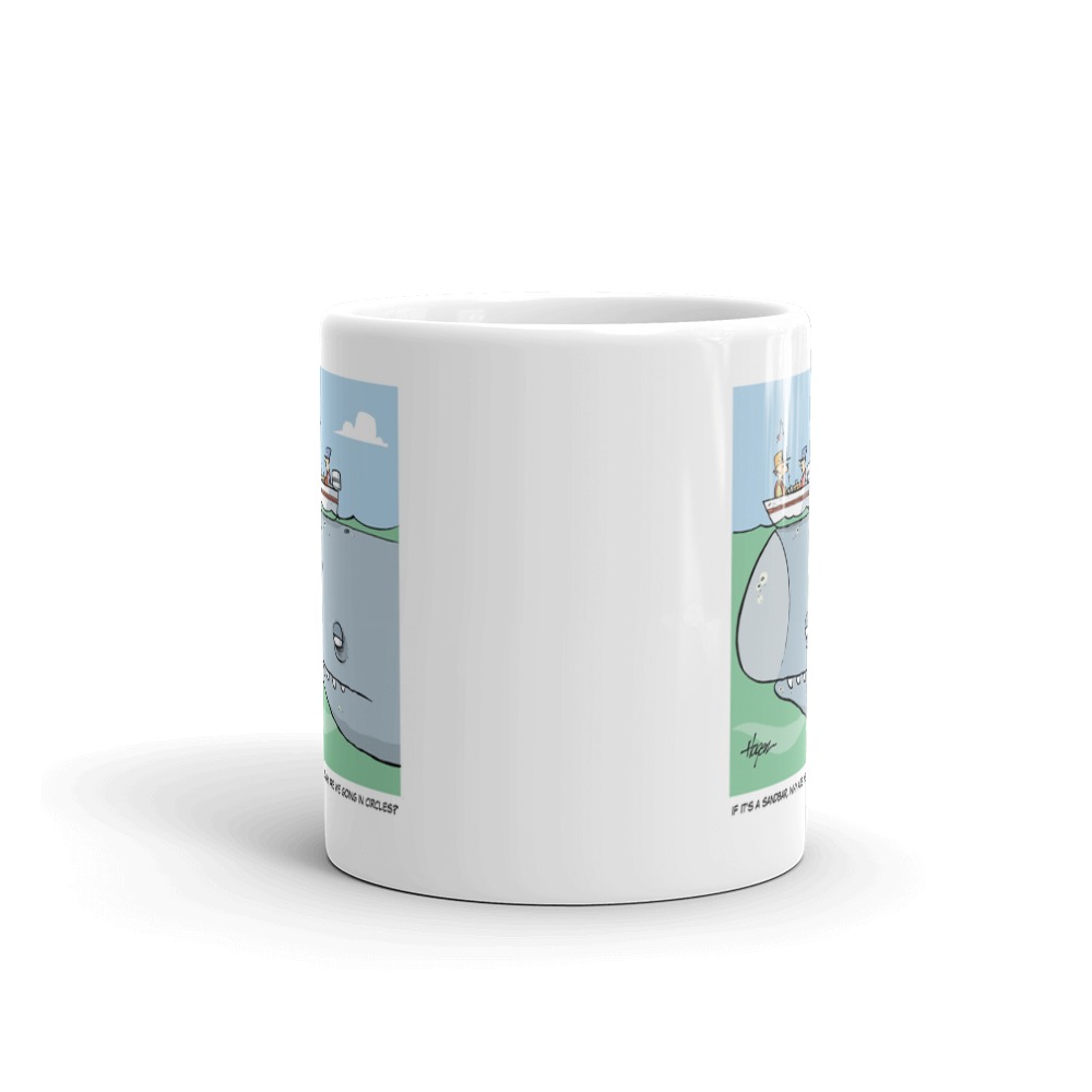 White Glossy Mug