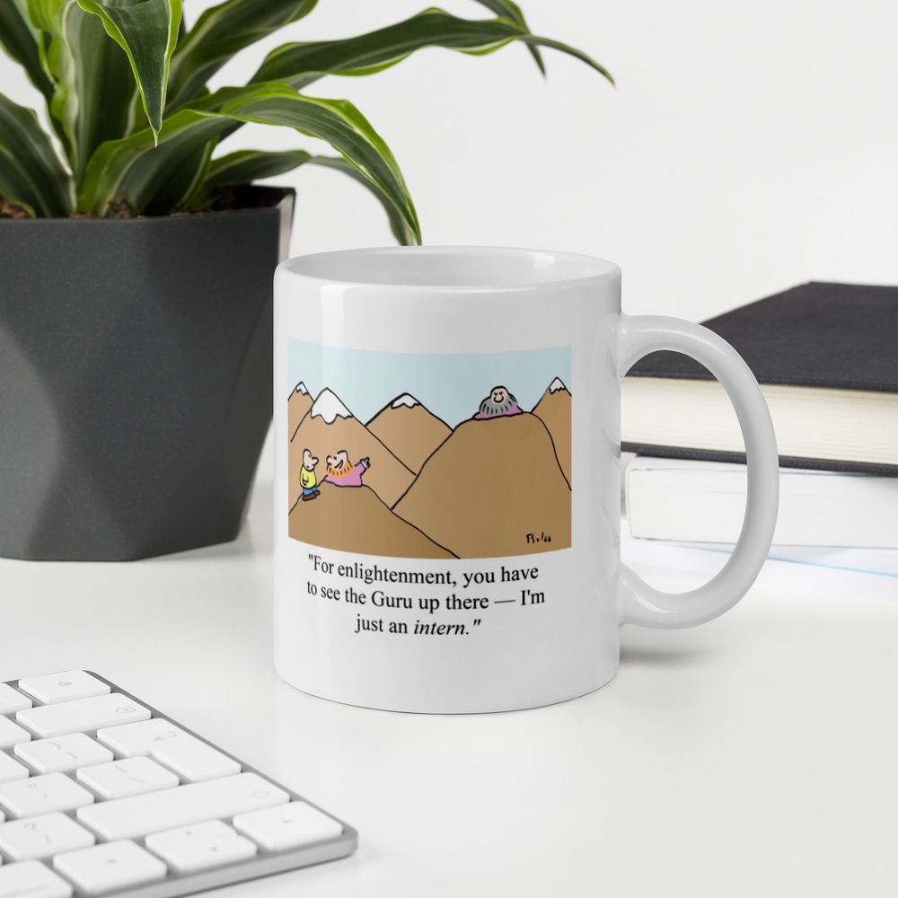 White Glossy Mug