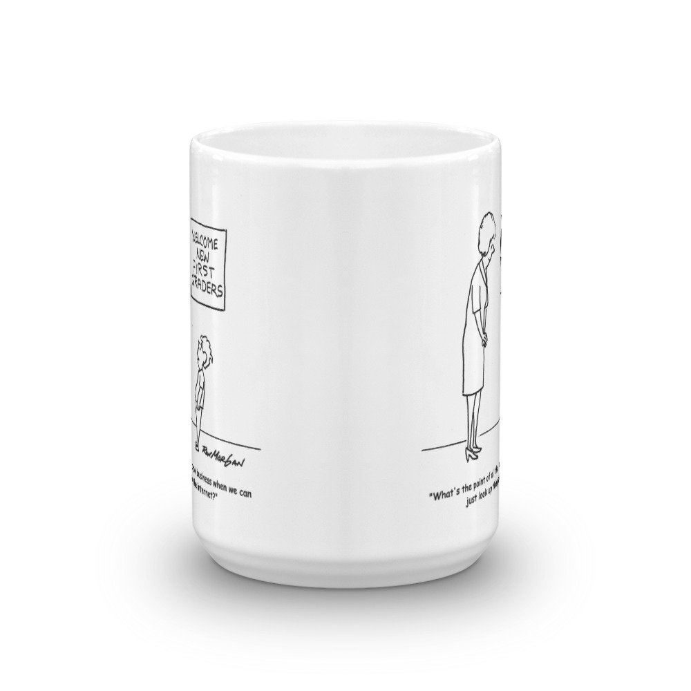 White Glossy Mug