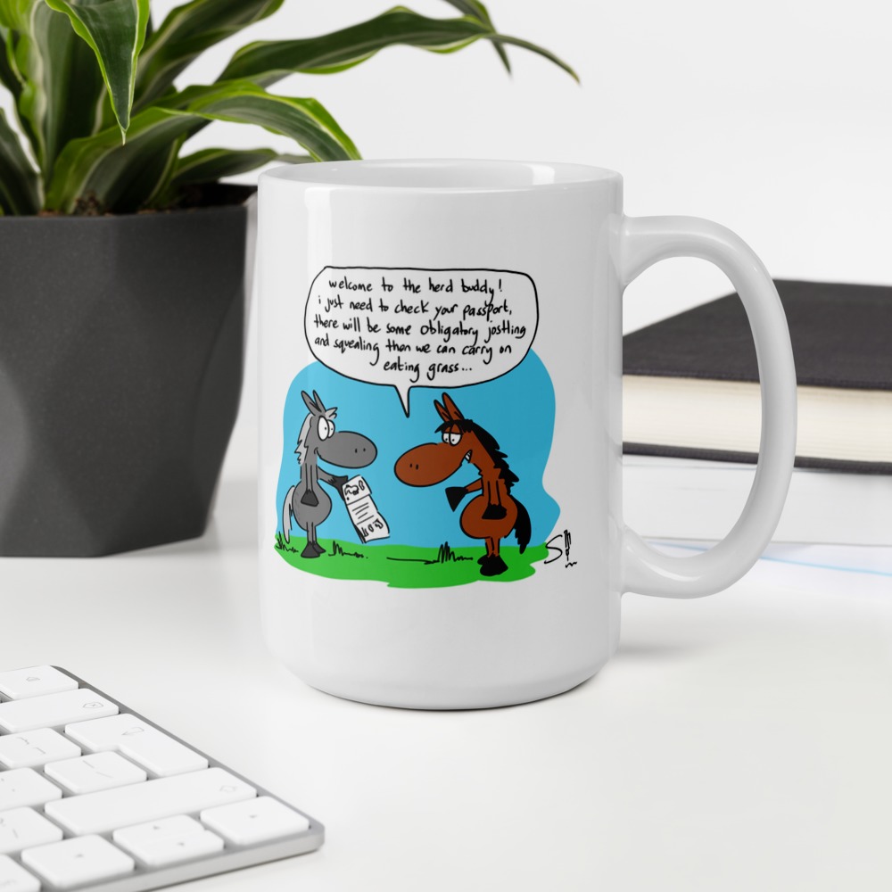 White Glossy Mug