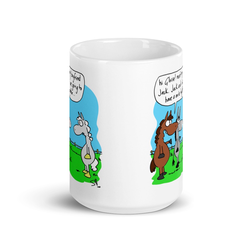 White Glossy Mug