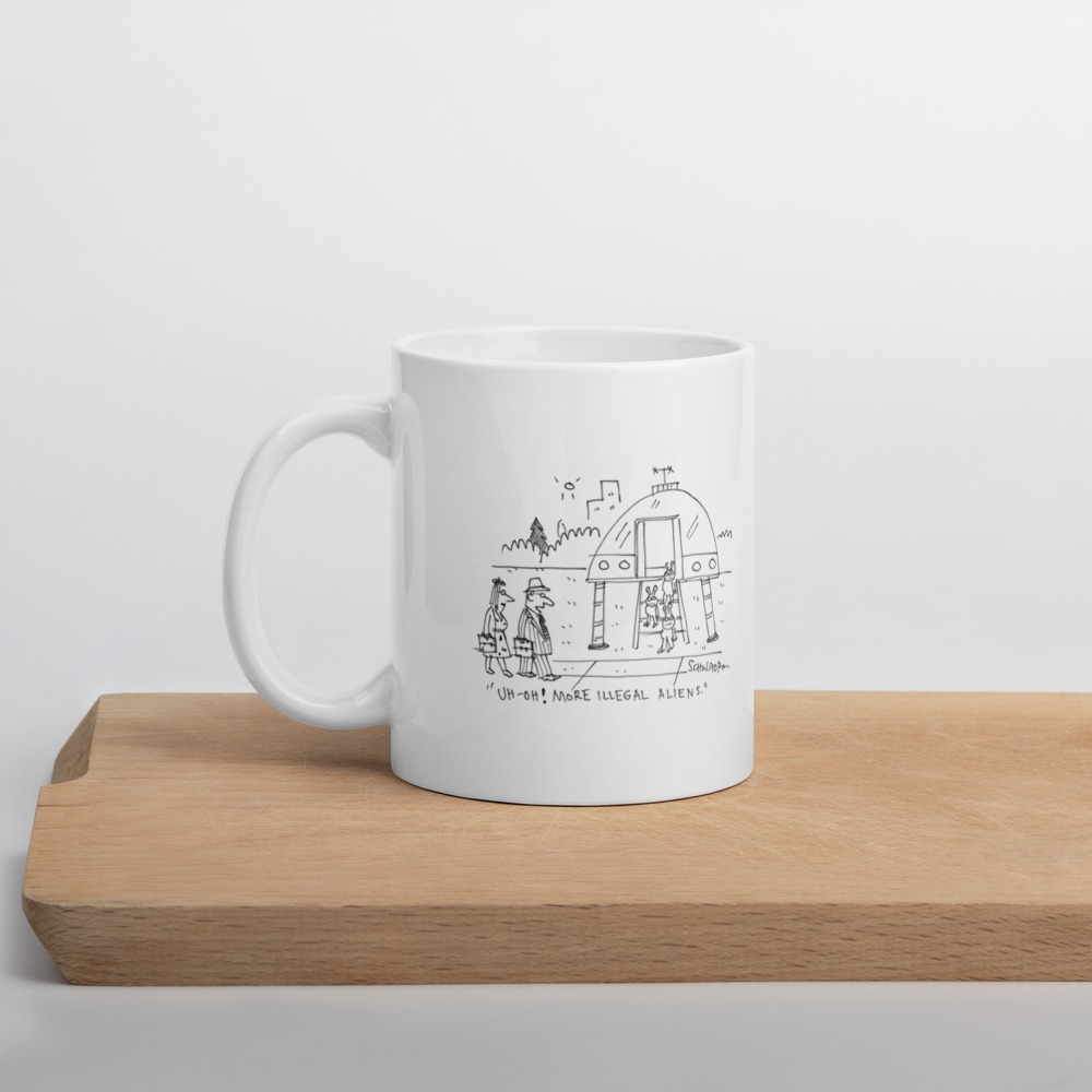 White Glossy Mug