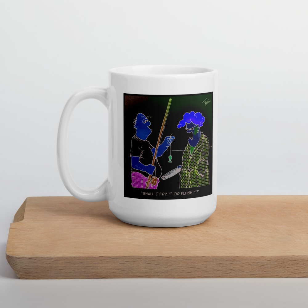 White Glossy Mug