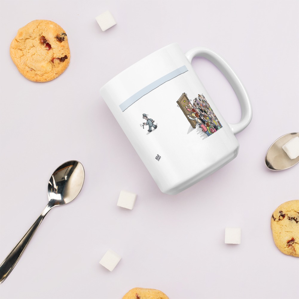 White Glossy Mug