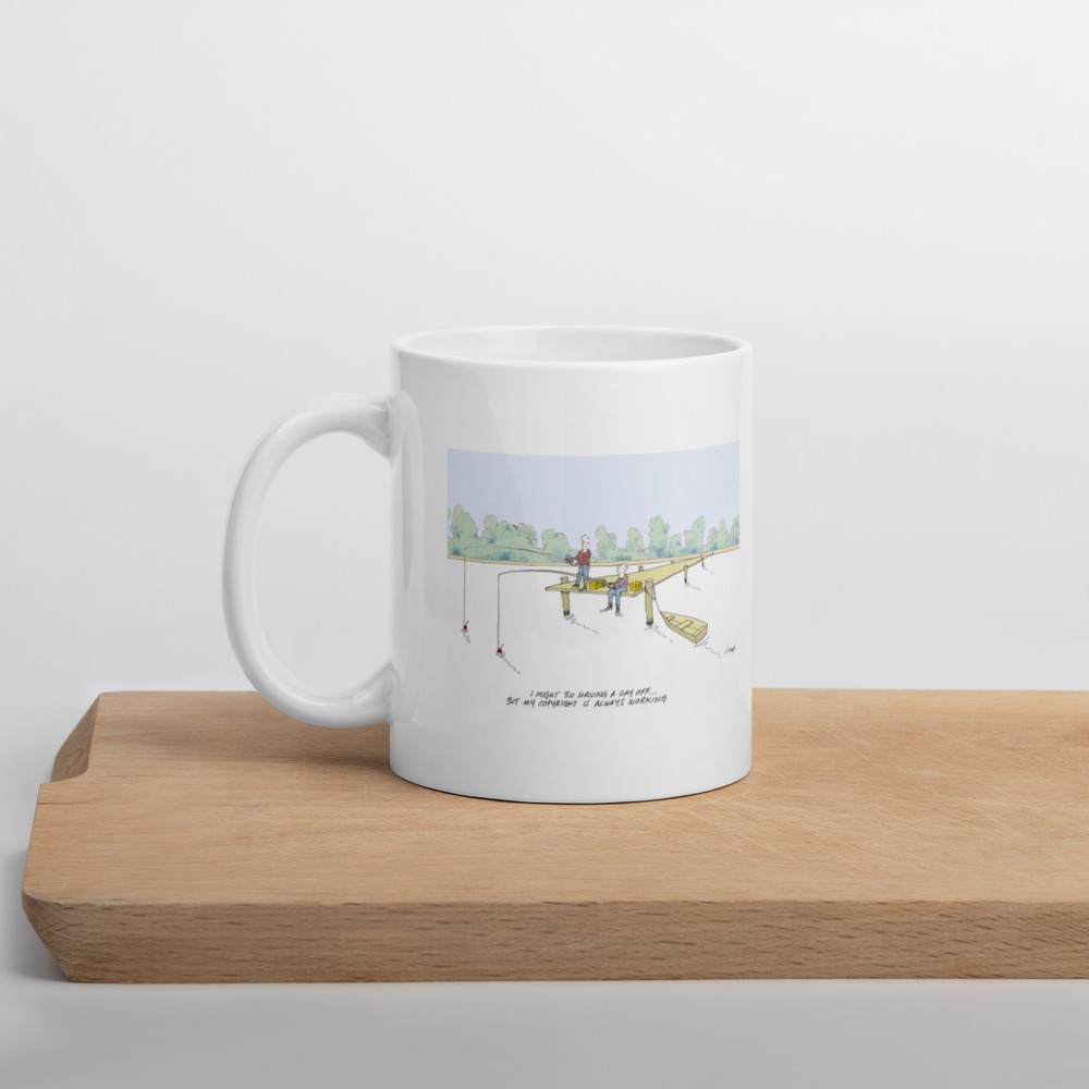 White Glossy Mug