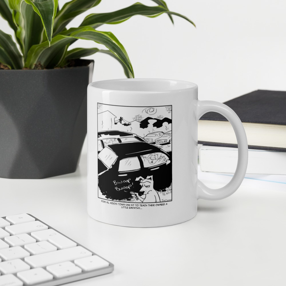 White Glossy Mug
