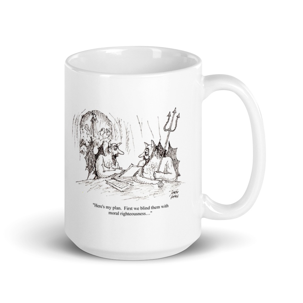 White Glossy Mug