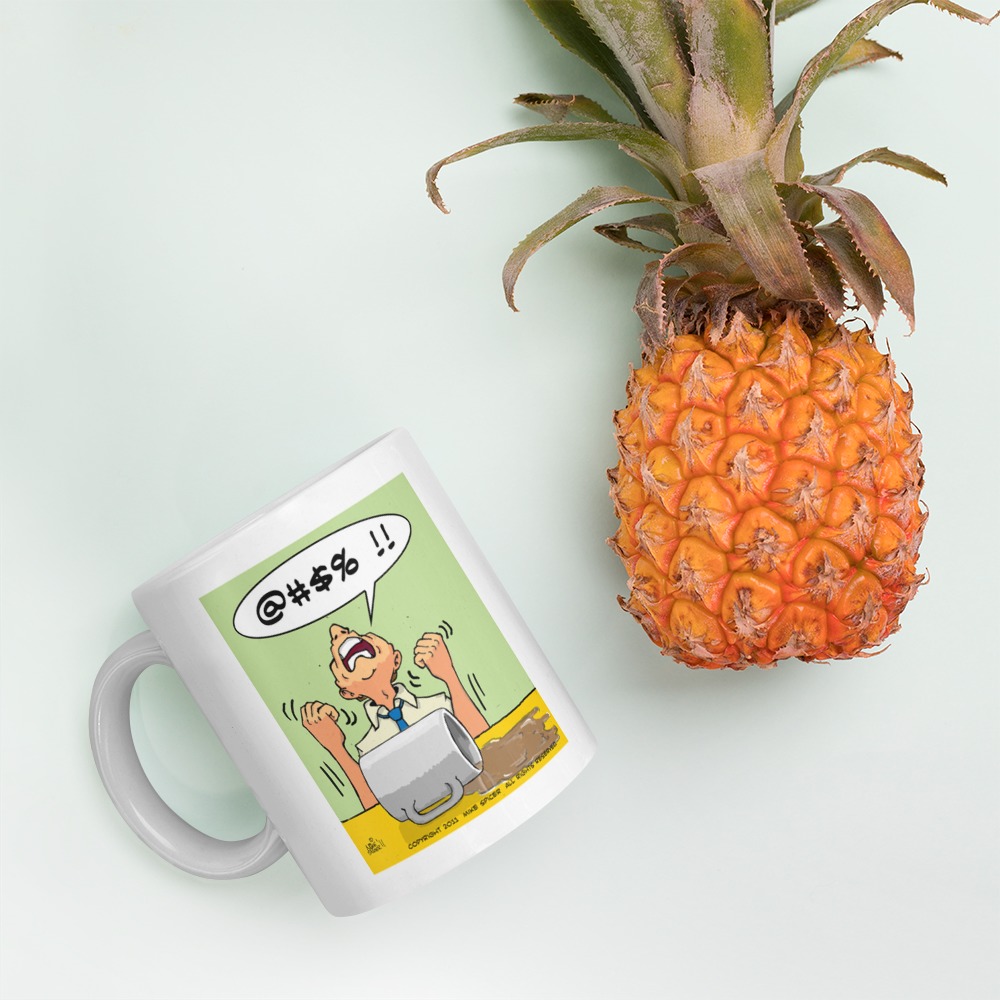 White Glossy Mug