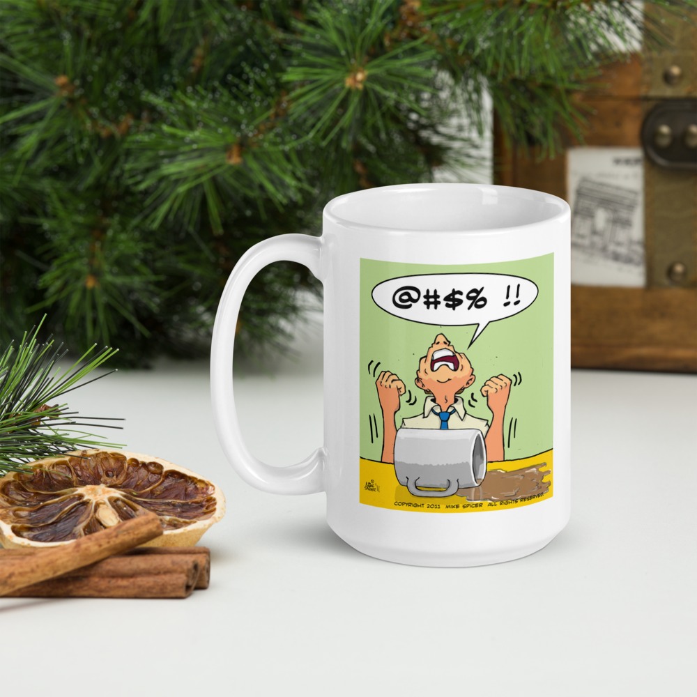 White Glossy Mug