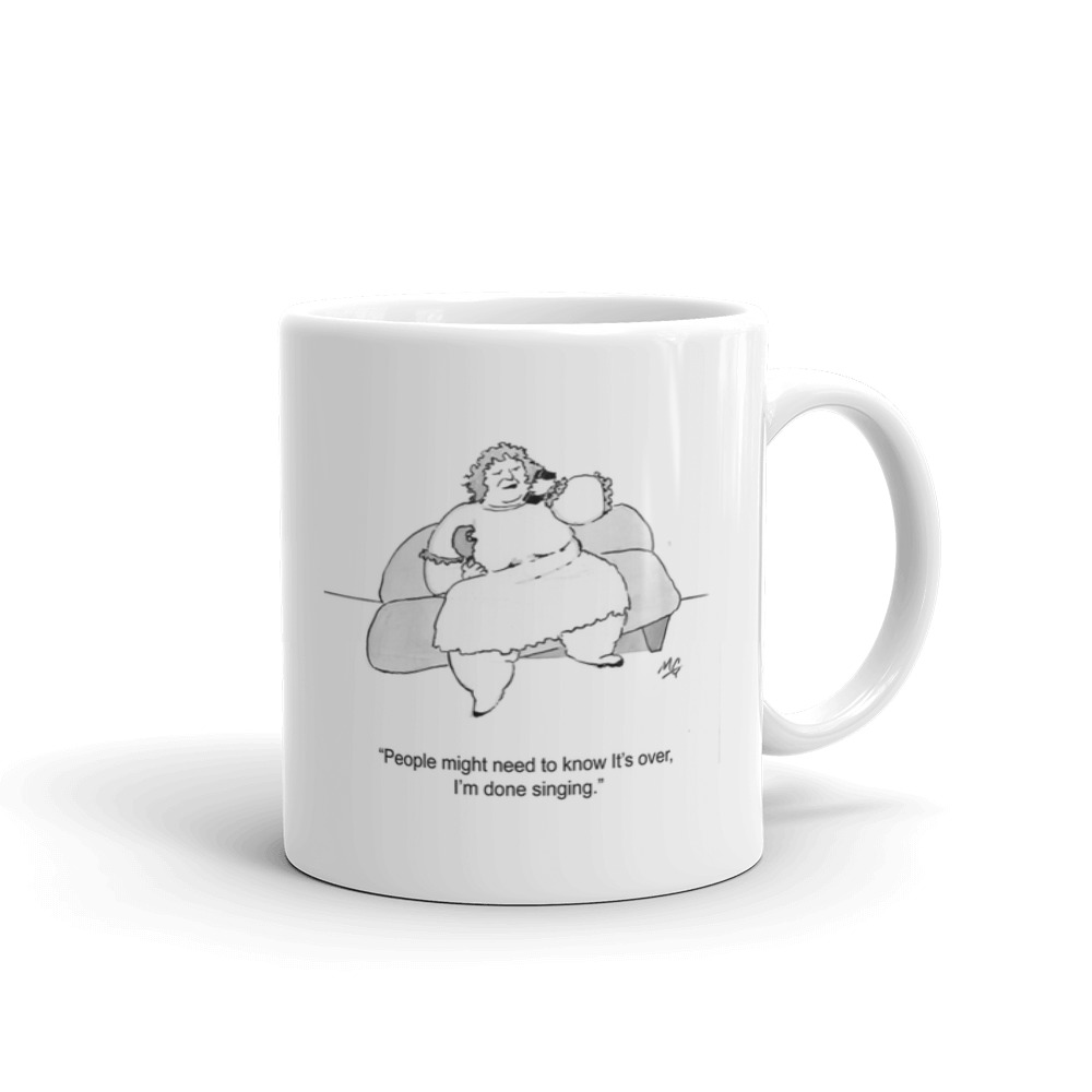 White Glossy Mug