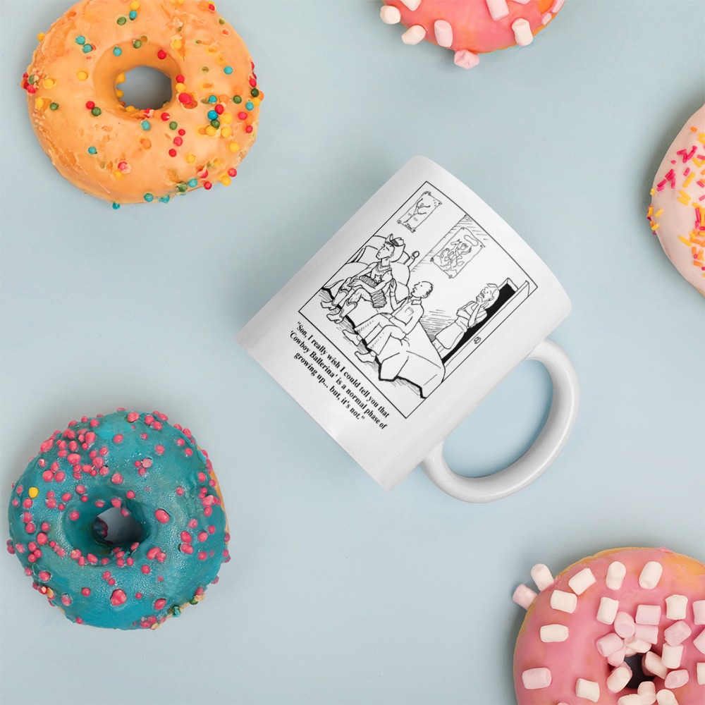 White Glossy Mug