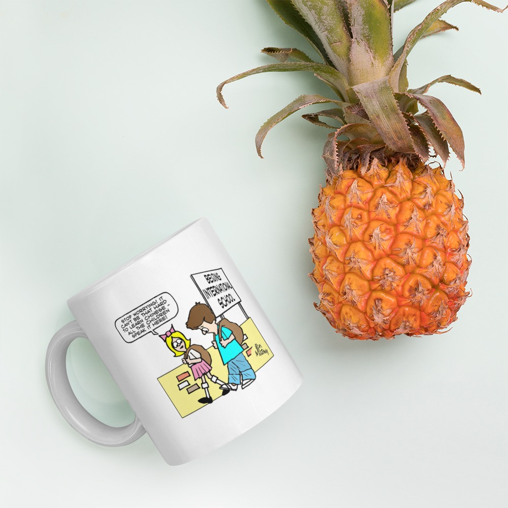 White Glossy Mug