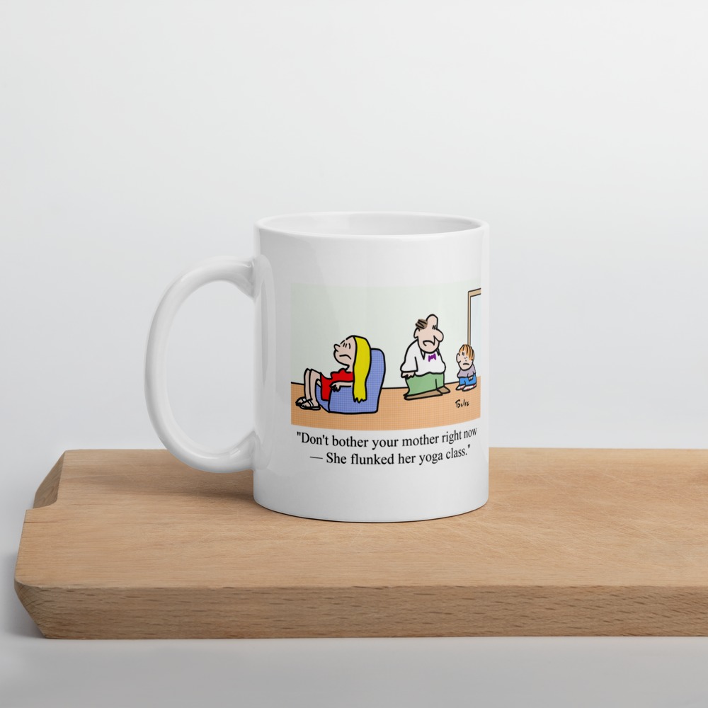 White Glossy Mug