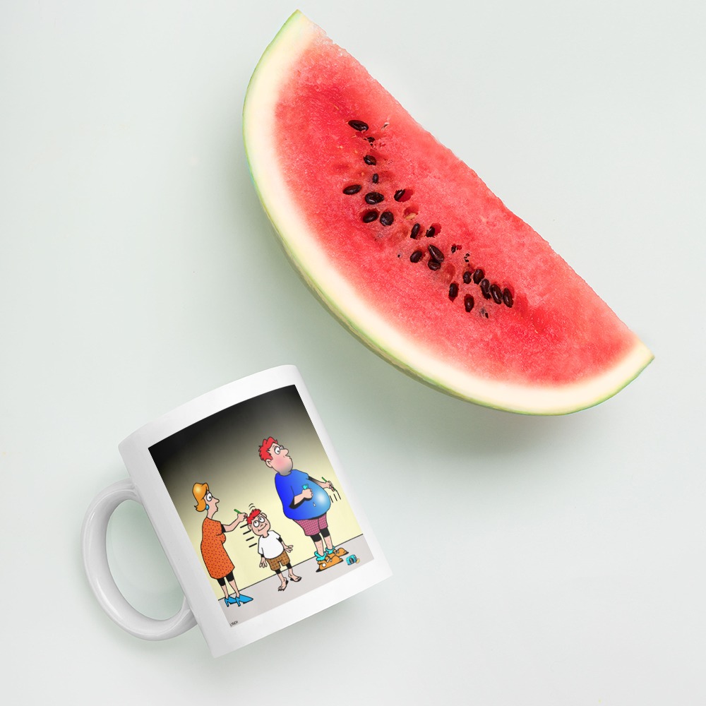White Glossy Mug