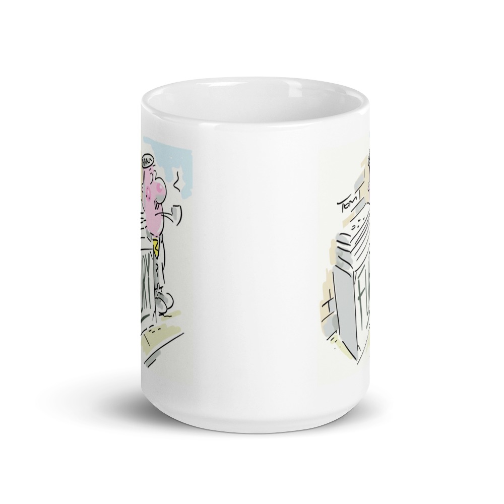 White Glossy Mug