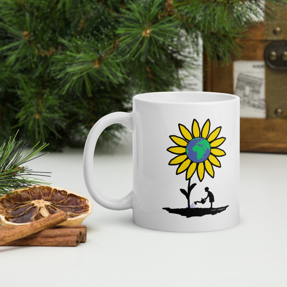 White Glossy Mug