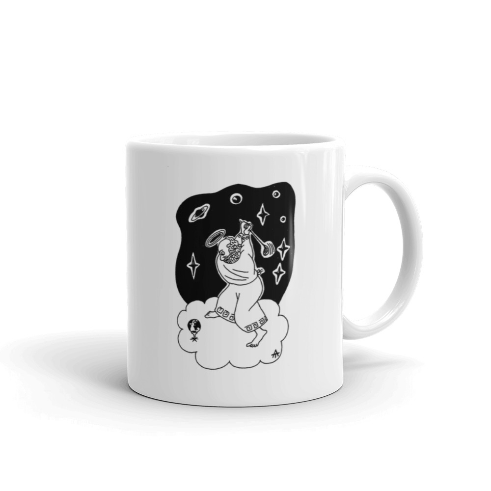 White Glossy Mug