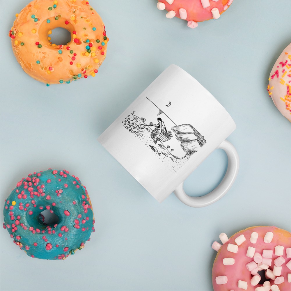White Glossy Mug