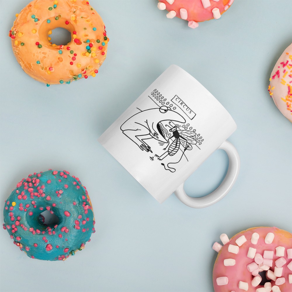 White Glossy Mug