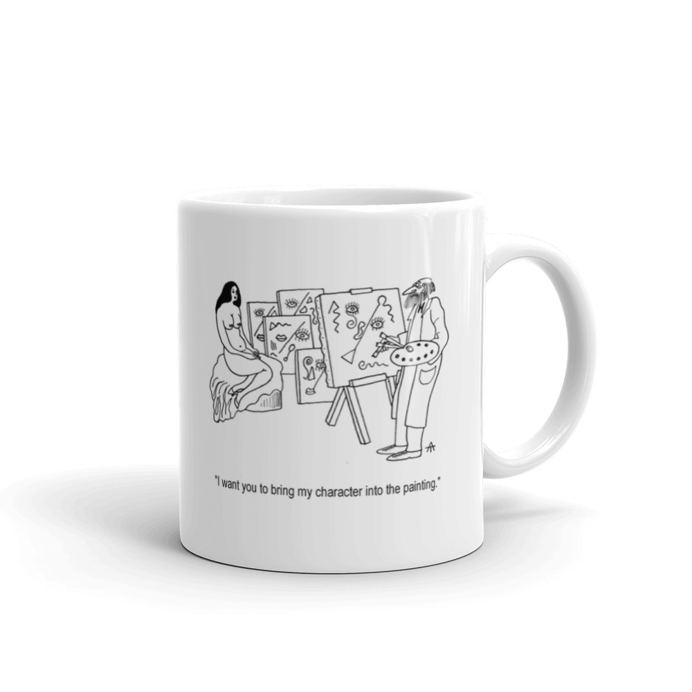 White Glossy Mug