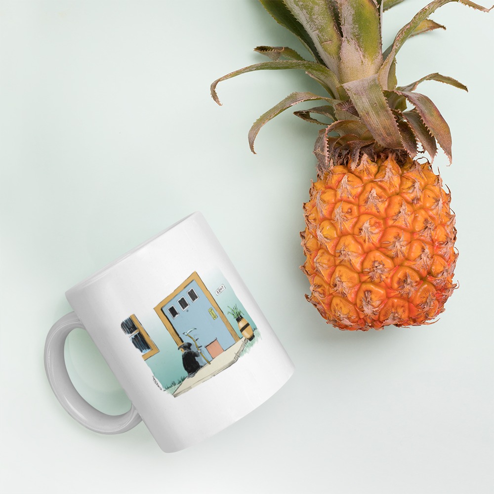 White Glossy Mug