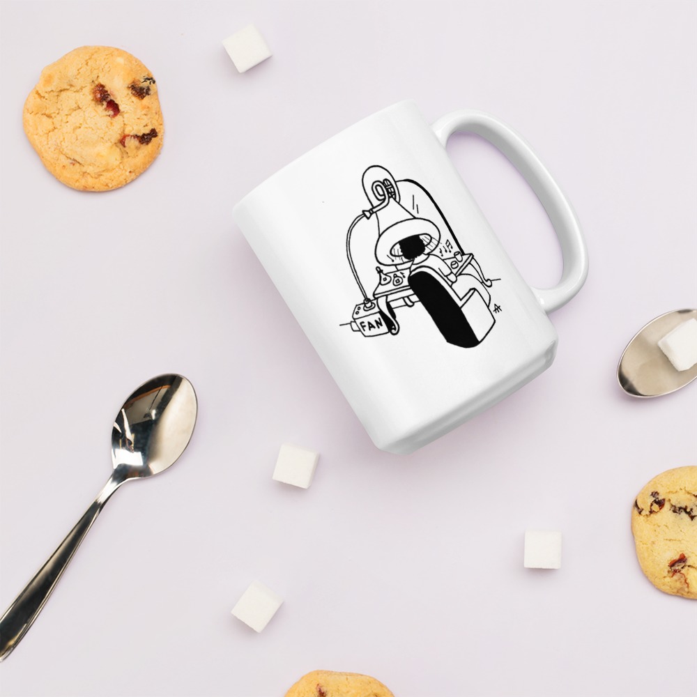 White Glossy Mug