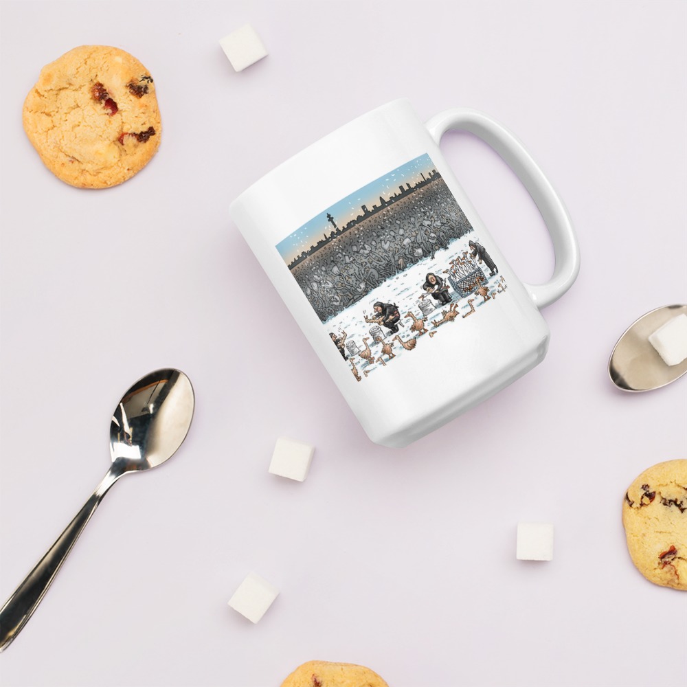White Glossy Mug