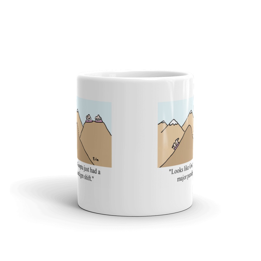 White Glossy Mug