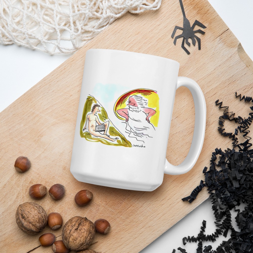 White Glossy Mug