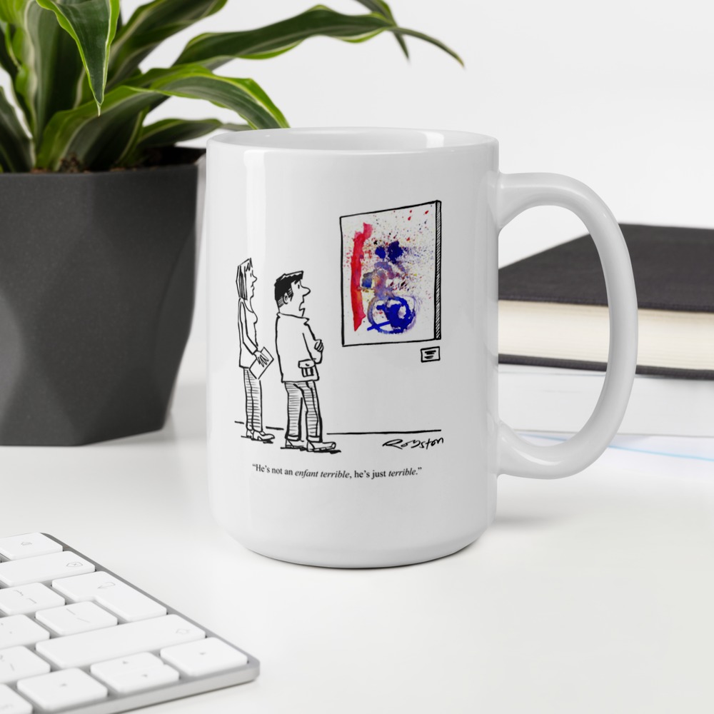 White Glossy Mug