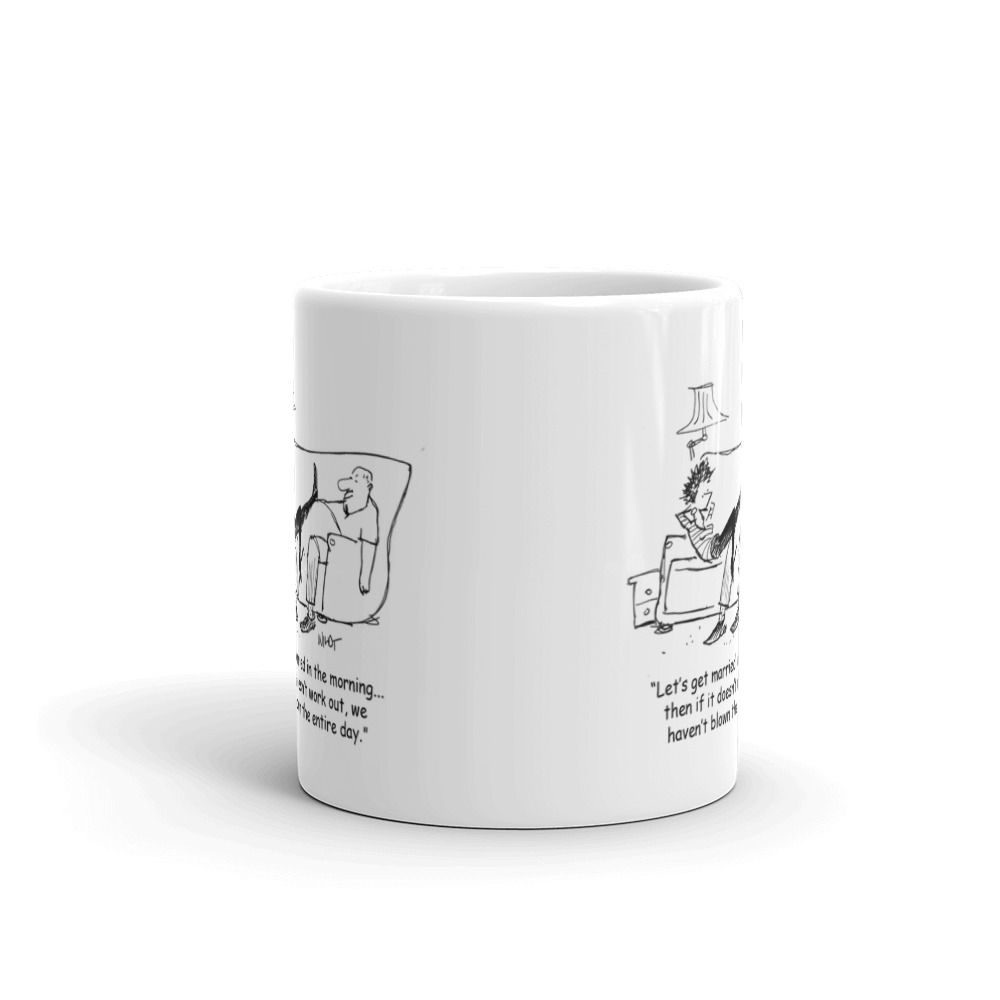 White Glossy Mug