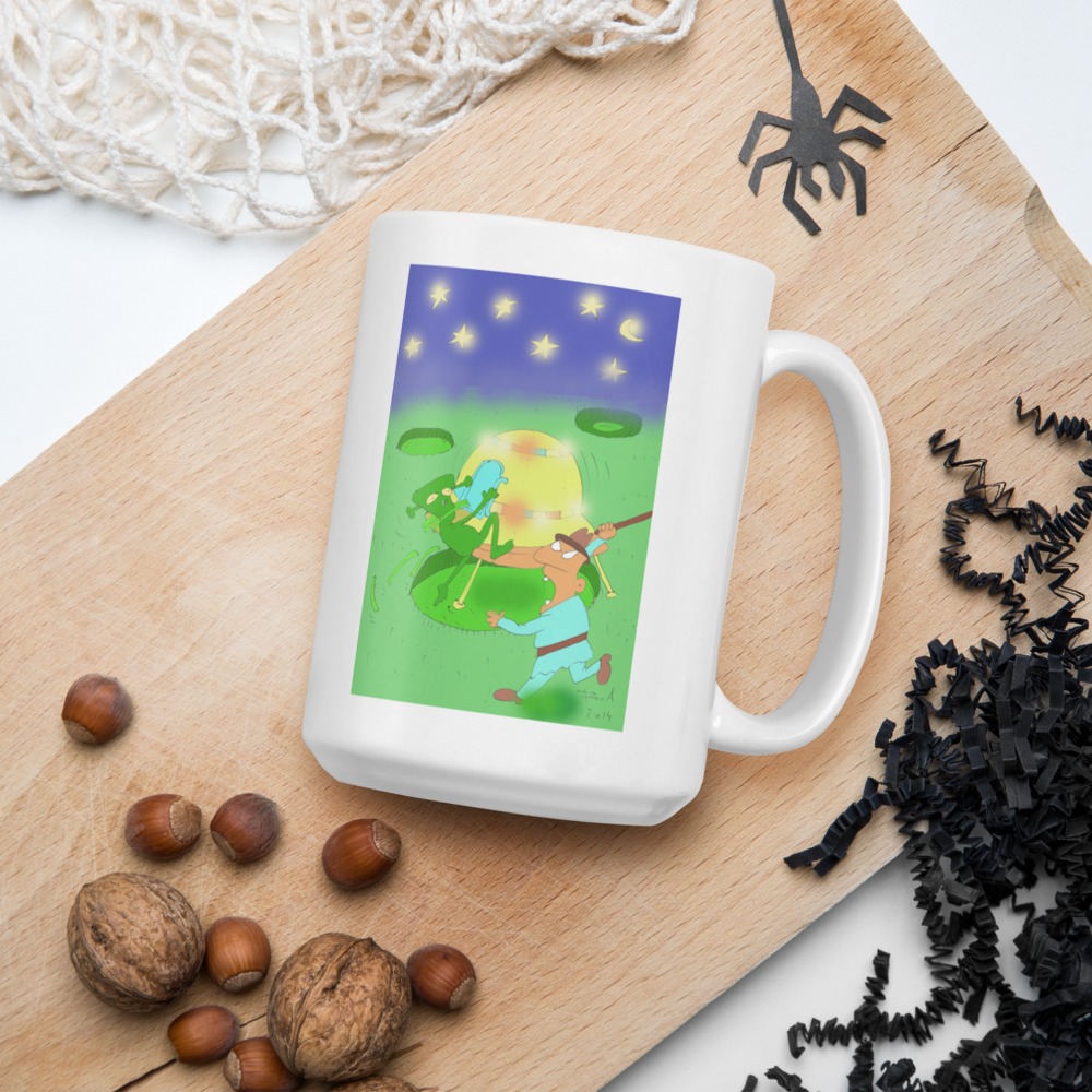 White Glossy Mug