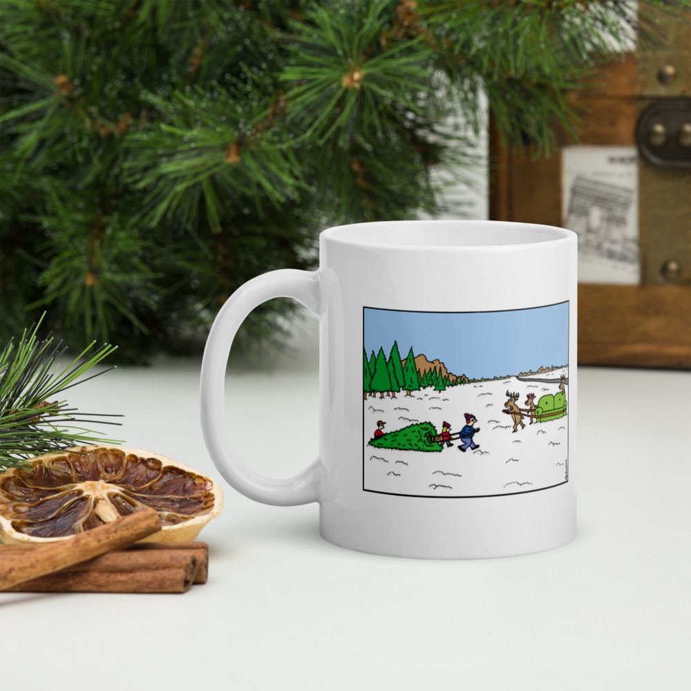 White Glossy Mug