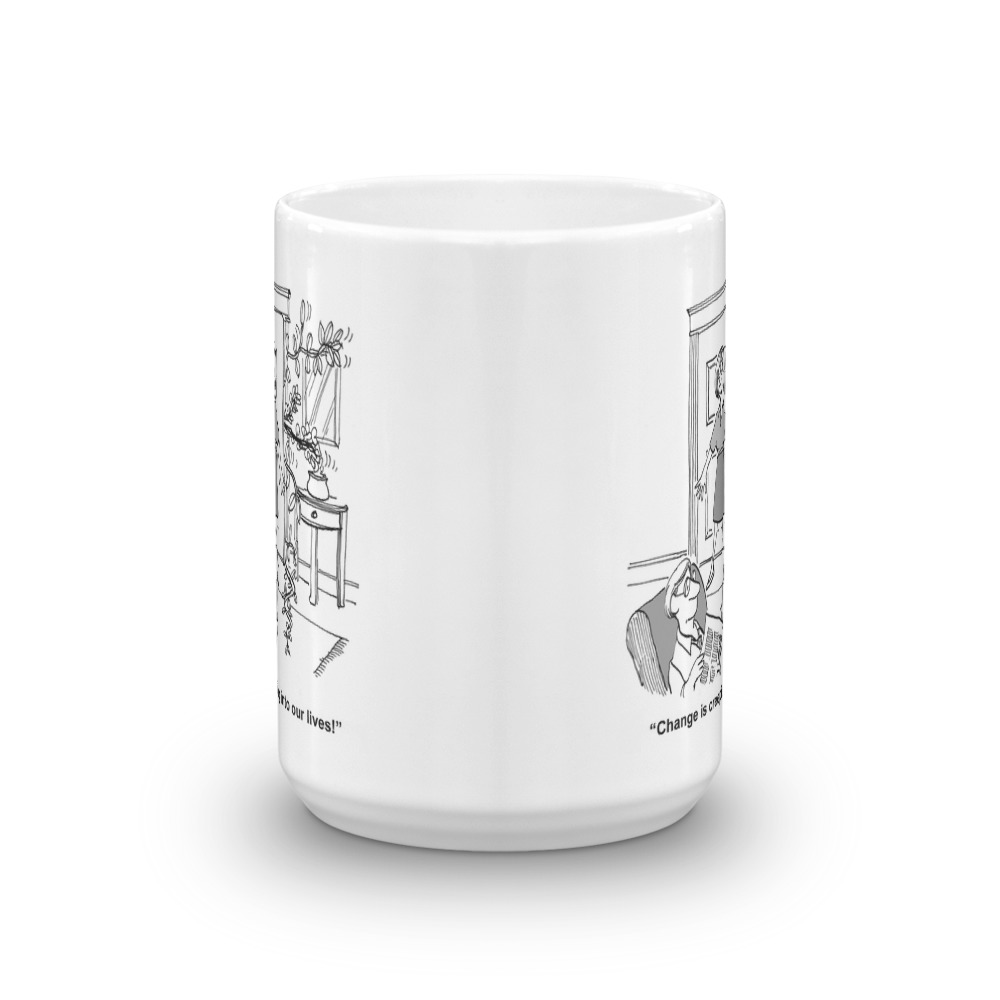 White Glossy Mug