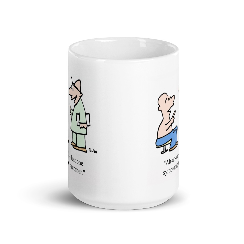 White Glossy Mug