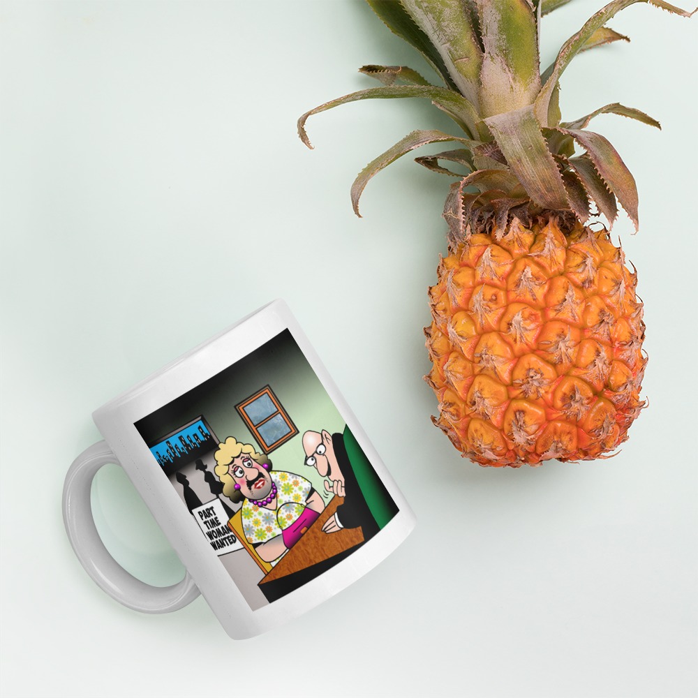 White Glossy Mug