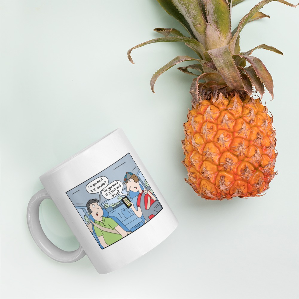 White Glossy Mug