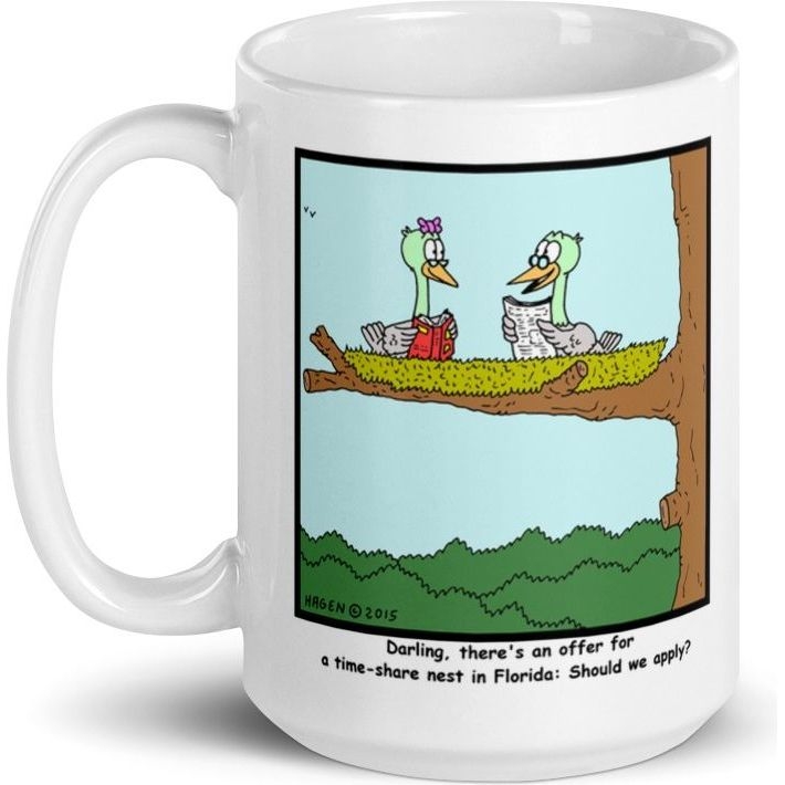 White Glossy Mug