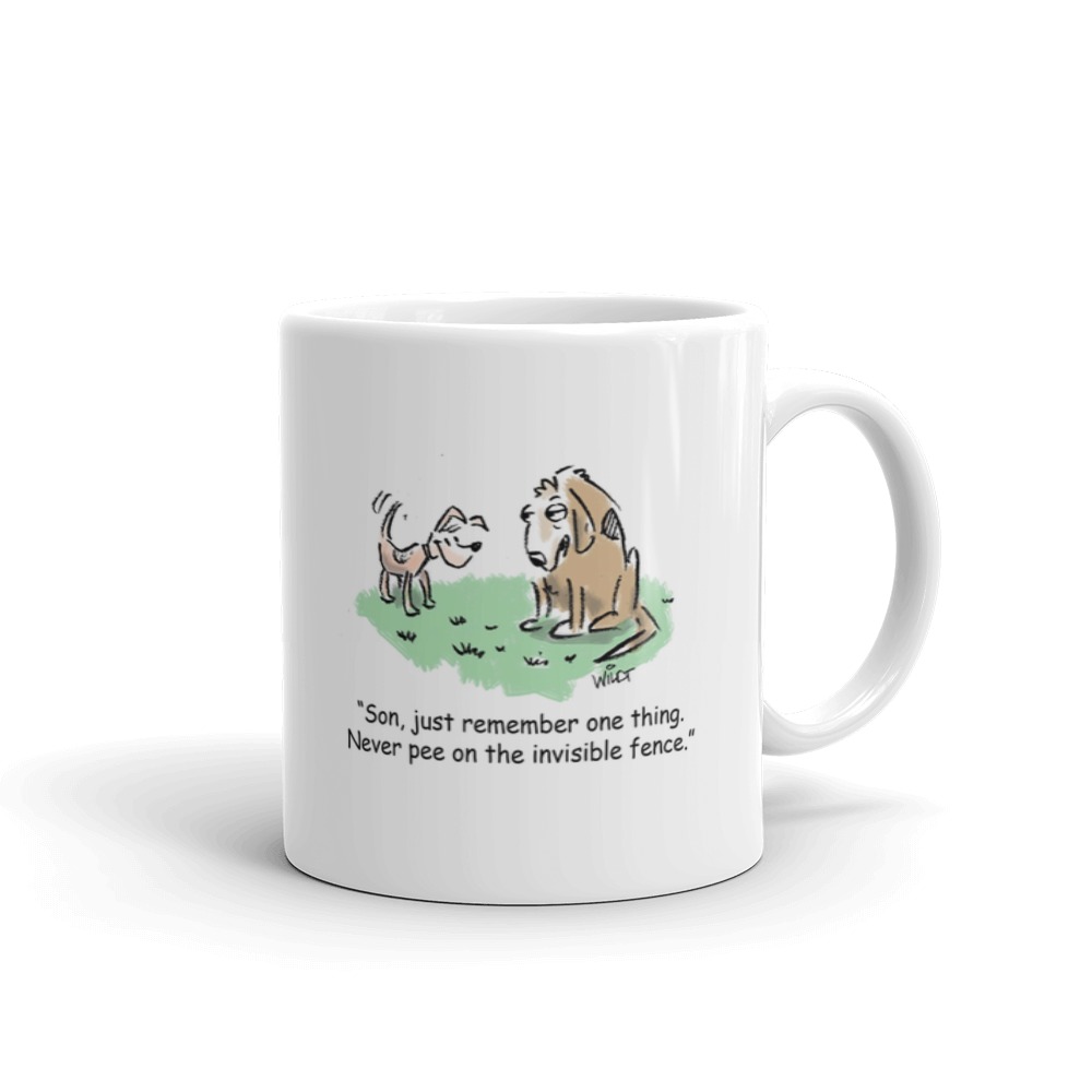 White Glossy Mug
