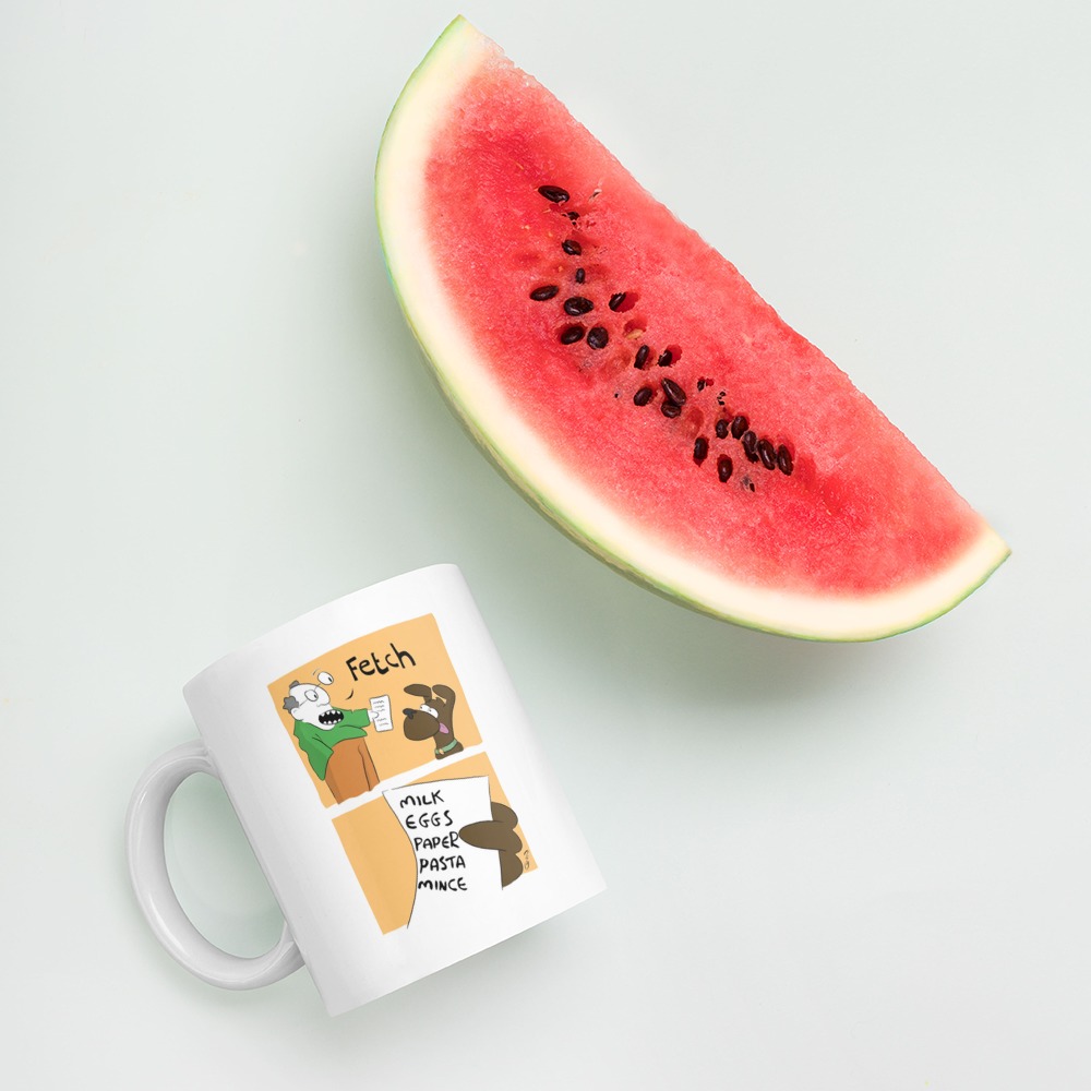 White Glossy Mug