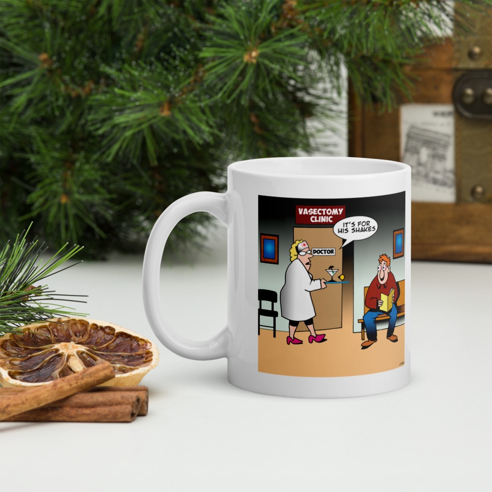 White Glossy Mug
