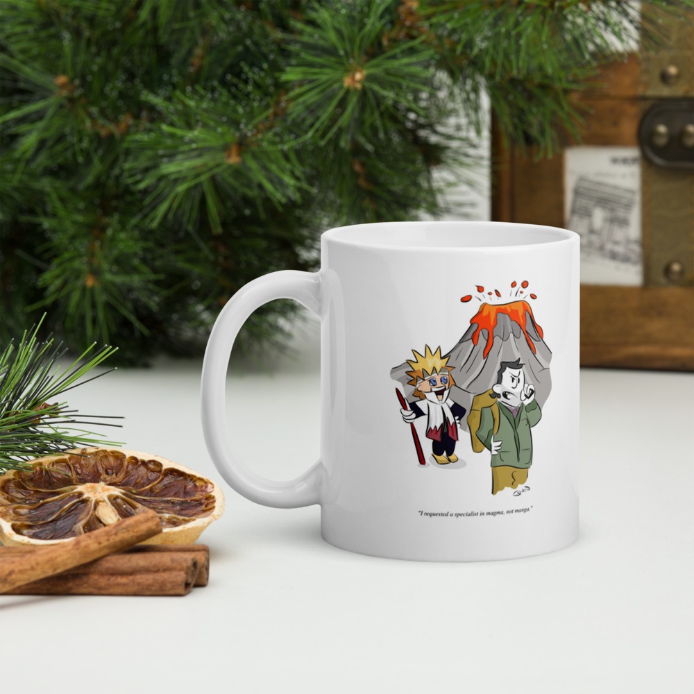 White Glossy Mug