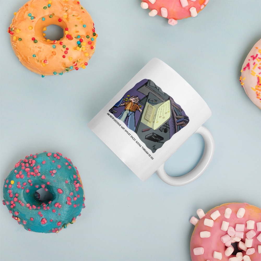 White Glossy Mug