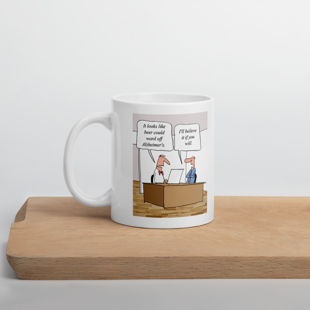 White Glossy Mug