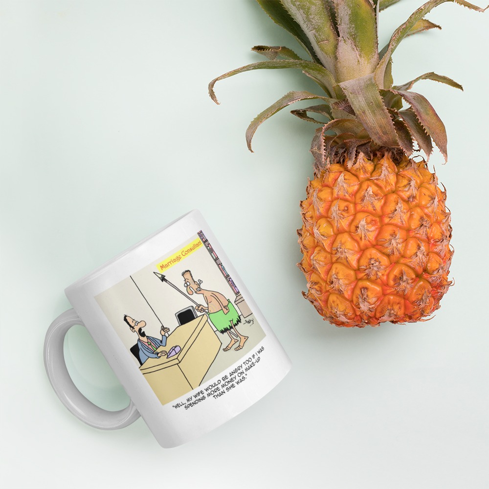 White Glossy Mug