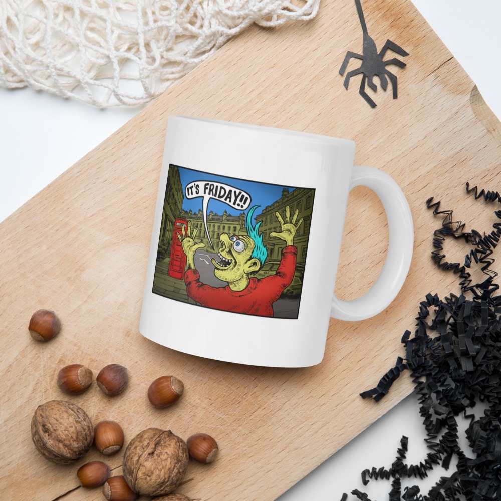 White Glossy Mug